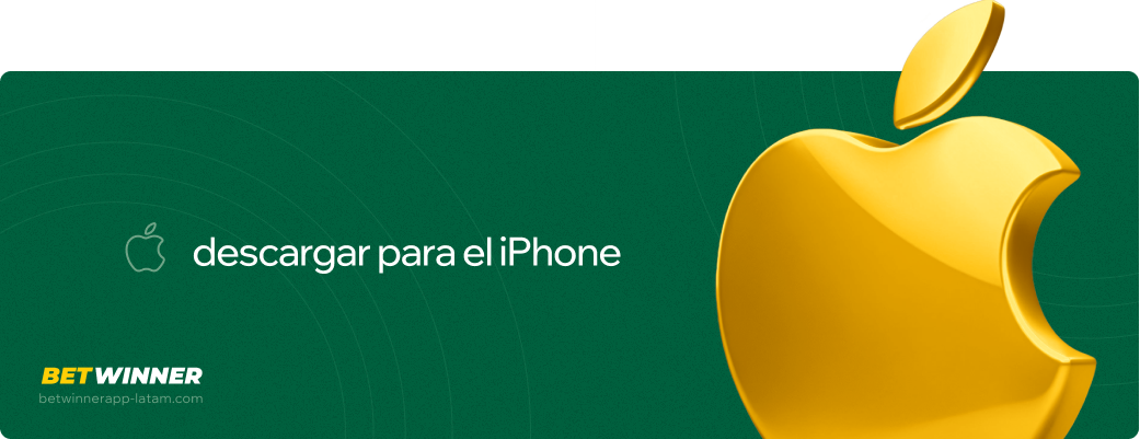 Descargar para el iPhone Betwinner APP América Latina